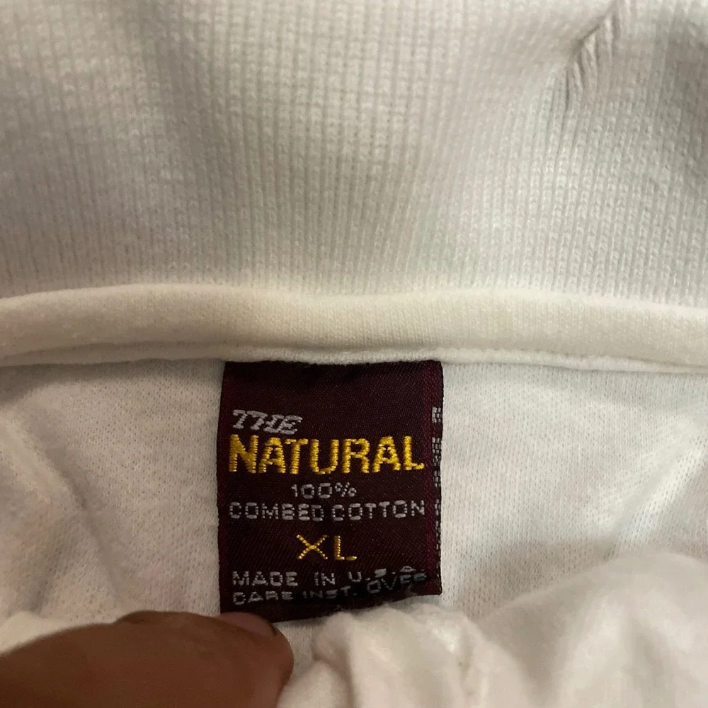 Vintage The Natural Keystone Beer Racing Polo Shirt Mens XL 90s Made in USA - Picture 5 of 6